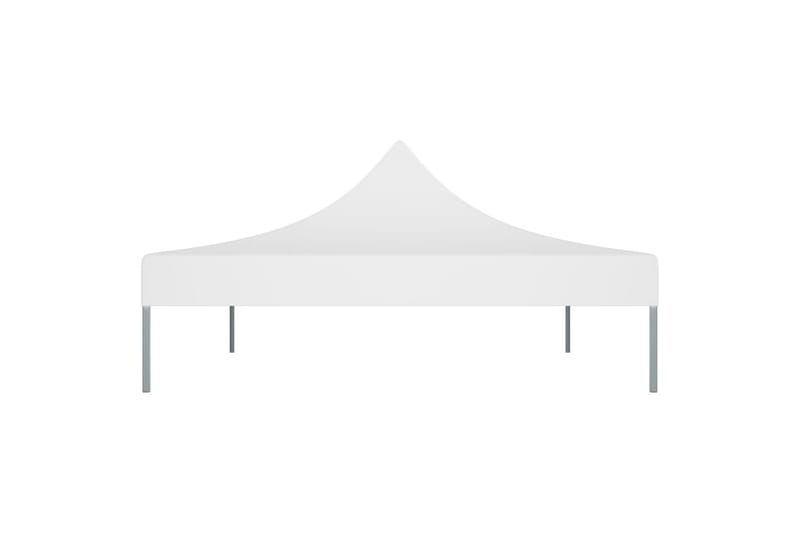 Tag til festtelt 4,5x3 m 270 g/m² hvid - Hvid - Havemøbler - Solafskærmning - Havepavilloner - Pavillontag