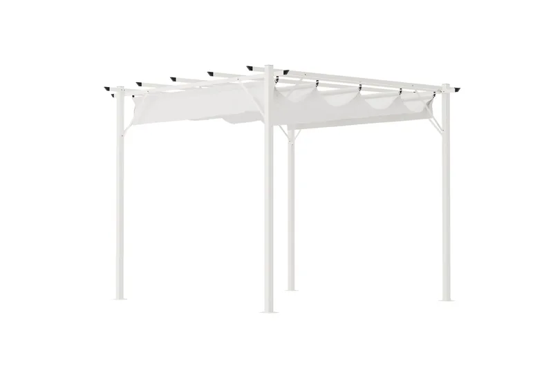 Loppes pergola 3x3 - Havemøbler - Solafskærmning - Pergola
