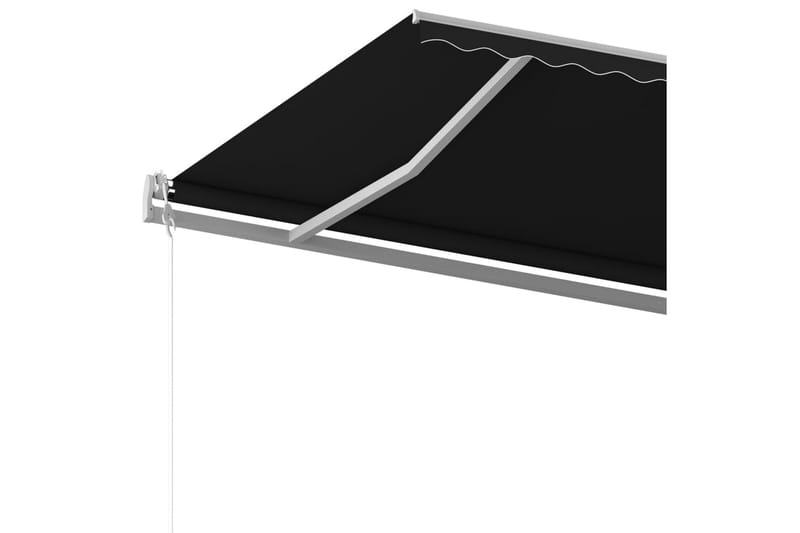 automatisk markise 600x350 cm antracitgrå - Antracit - Havemøbler - Solafskærmning - Markiser - Balkonmarkise