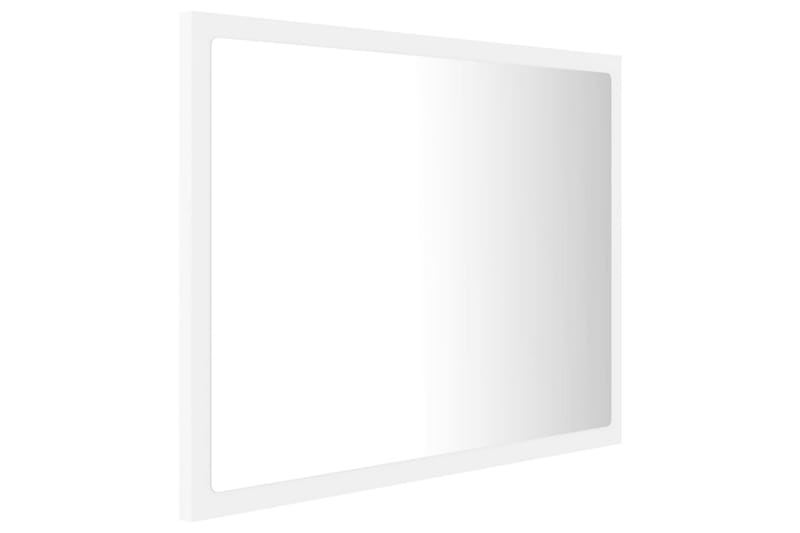 badeværelsesspejl 60x8,5x37 cm spånplade hvid - Hvid - Havemøbler - Solafskærmning - Markiser - Balkonmarkise