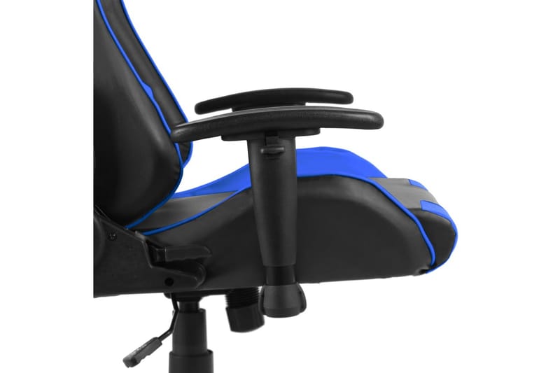 drejelig gamingstol PVC blå - Blå - Havemøbler - Solafskærmning - Markiser - Balkonmarkise