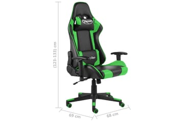 drejelig gamingstol PVC grøn - Grøn - Havemøbler - Solafskærmning - Markiser - Balkonmarkise