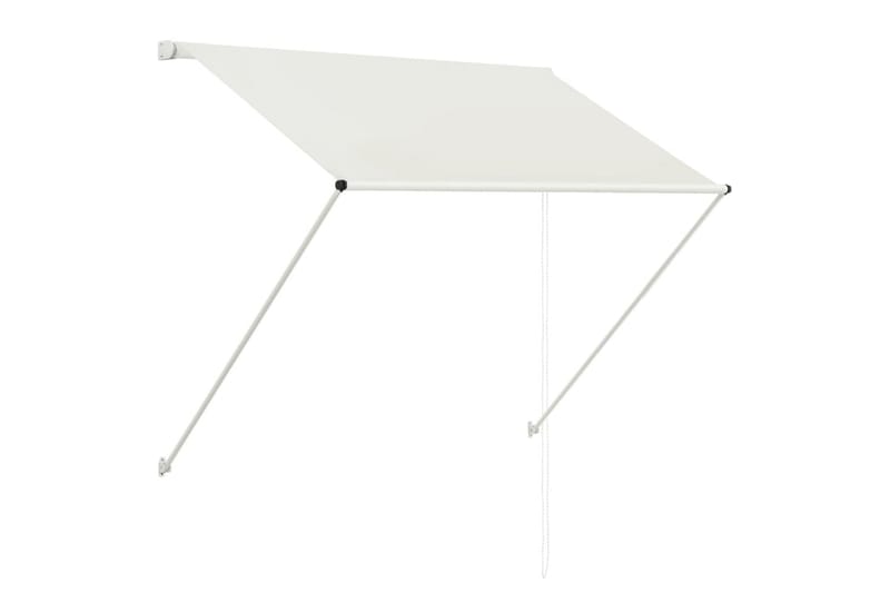 foldemarkise 100x150 cm cremefarvet - Creme - Vinduesmarkise - Markiser