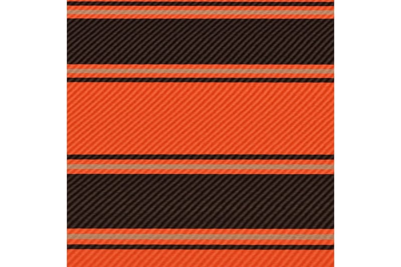 foldemarkise 100x150 cm orange og brun - Flerfarvet - Vinduesmarkise - Markiser