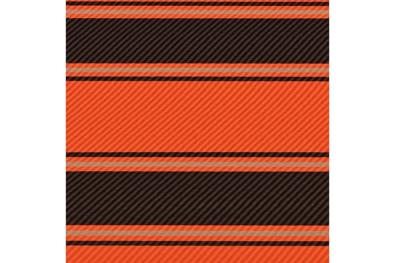 foldemarkise 200x150 cm orange og brun - Flerfarvet - Havemøbler - Solafskærmning - Markiser - Vinduesmarkise