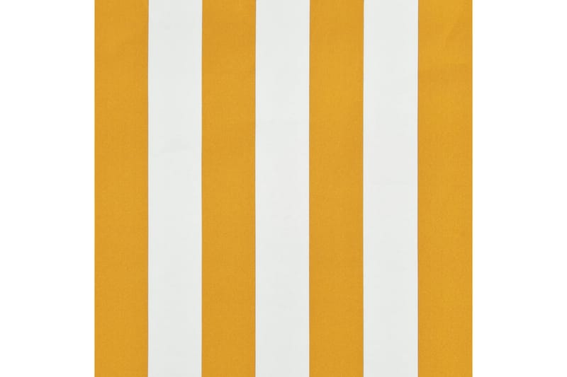 foldemarkise 250x150 cm gul og hvid - Flerfarvet - Vinduesmarkise - Markiser
