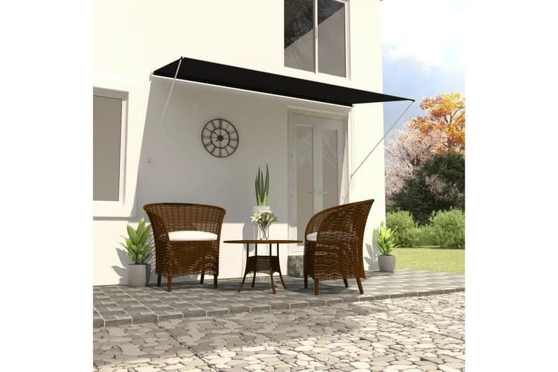 foldemarkise 300x150 cm antracitgrå - Grå - Havemøbler - Solafskærmning - Markiser - Balkonmarkise