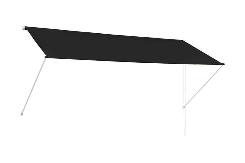 foldemarkise 300x150 cm antracitgrå - Grå - Havemøbler - Solafskærmning - Markiser - Balkonmarkise