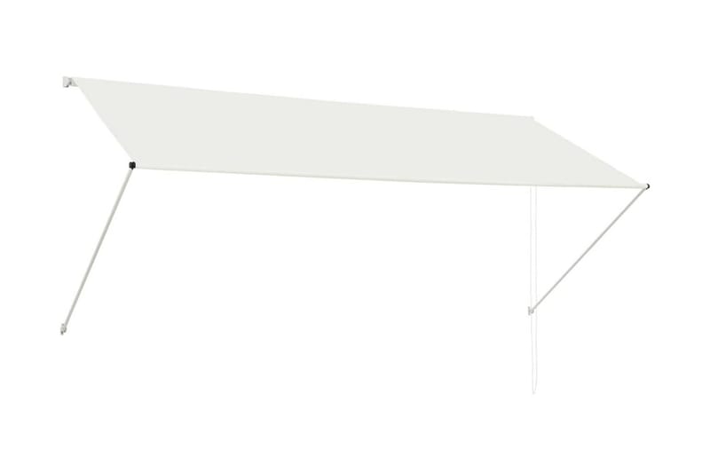 foldemarkise 300x150 cm cremefarvet - Creme - Havemøbler - Solafskærmning - Markiser - Balkonmarkise
