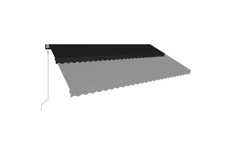 foldemarkise automatisk betjening 600 x 300 cm antracitgrå - Grå - Vinduesmarkise - Markiser