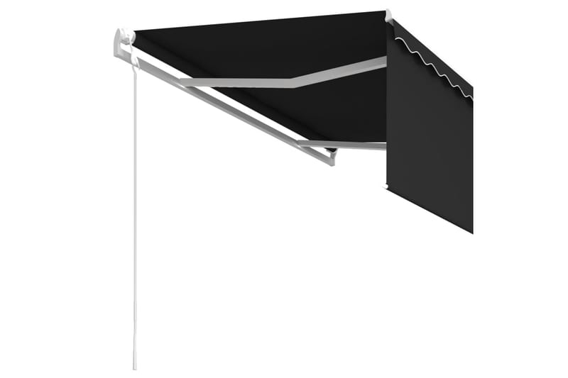 foldemarkise m. rullegardin 3x2,5 m automatisk antracit - Antracit - Vinduesmarkise - Markiser
