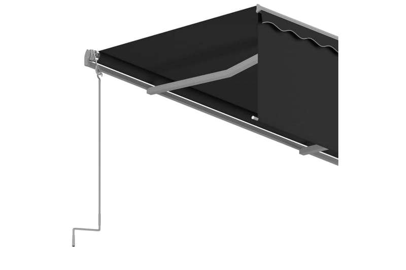 foldemarkise m. rullegardin 3x2,5 m automatisk antracitgrå - Antracit - Vinduesmarkise - Markiser