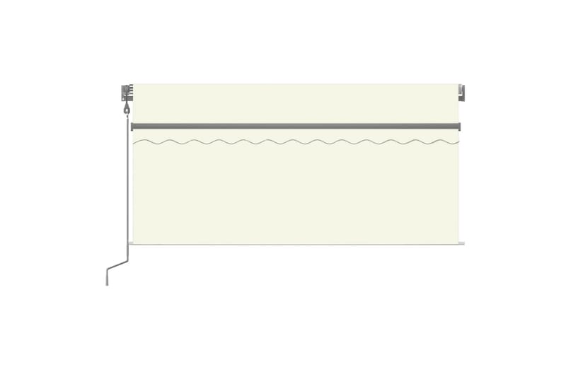 foldemarkise m. rullegardin 3x2,5 m automatisk cremefarvet - Creme - Vinduesmarkise - Markiser - Solbeskyttelse vindue