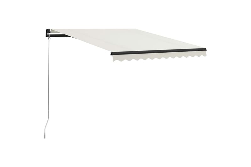 Foldemarkise Manuel Betjening 300X250 cm Cremefarvet - Havemøbler - Solafskærmning - Markiser - Vinduesmarkise