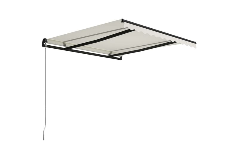 Foldemarkise Manuel Betjening 300X250 cm Cremefarvet - Havemøbler - Solafskærmning - Markiser - Vinduesmarkise