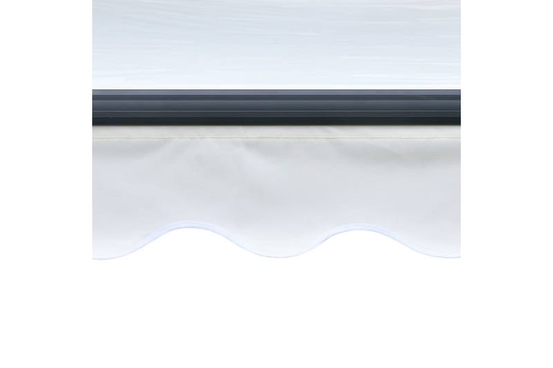 Foldemarkise Manuel Betjening Med Led 300X250 cm Cremefarvet - Havemøbler - Solafskærmning - Markiser - Vinduesmarkise