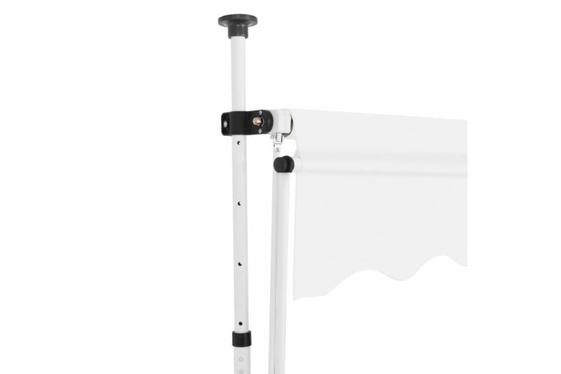 foldemarkise med manuel betjening 200 cm cremefarvet - Creme - Havemøbler - Solafskærmning - Markiser - Vinduesmarkise