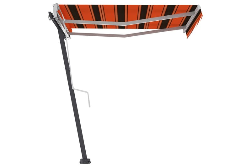 fritstående markise 300x250 cm manuel betjening - Orange - Havemøbler - Solafskærmning - Markiser - Balkonmarkise