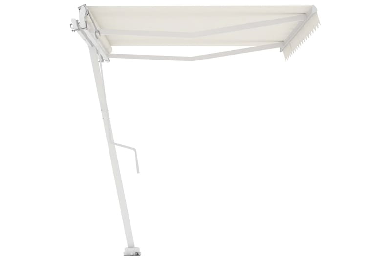 fritstående markise 400x350 cm automatisk betjening - Creme - Havemøbler - Solafskærmning - Markiser - Balkonmarkise