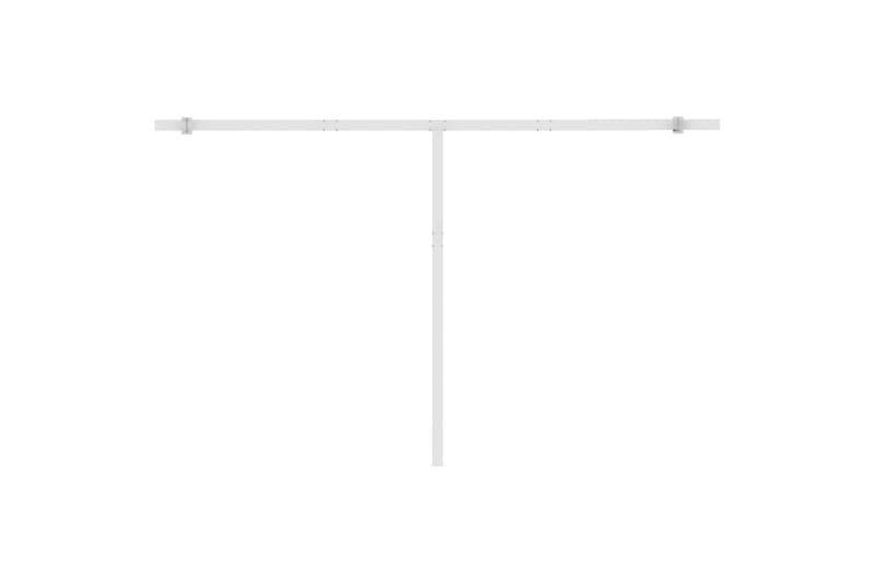 fritstående markise 450x300 cm automatisk betjening - Antracit - Havemøbler - Solafskærmning - Markiser - Balkonmarkise