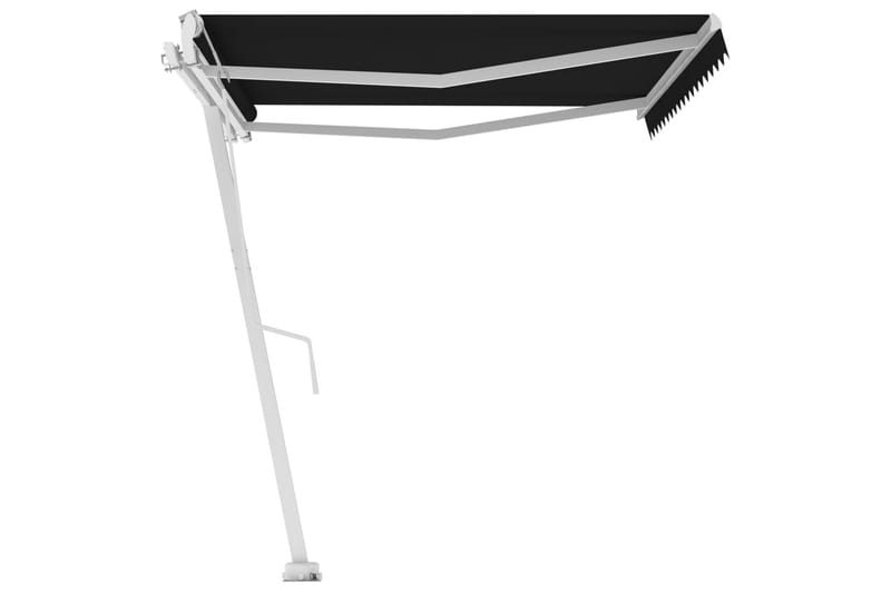 fritstående markise 450x300 cm automatisk betjening - Antracit - Havemøbler - Solafskærmning - Markiser - Balkonmarkise
