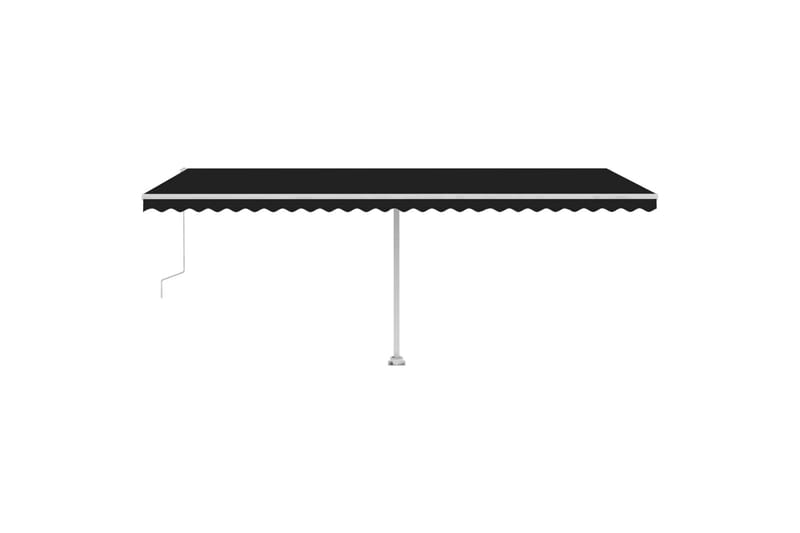 fritstående markise 600x300 cm automatisk betjening - Antracit - Havemøbler - Solafskærmning - Markiser - Balkonmarkise