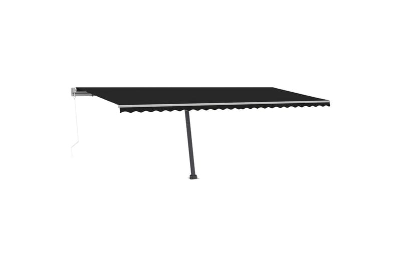 fritstående markise 600x300 cm automatisk betjening - Antracit - Havemøbler - Solafskærmning - Markiser - Balkonmarkise