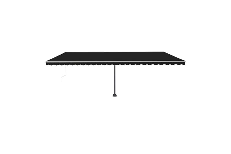 fritstående markise 600x300 cm automatisk betjening - Antracit - Havemøbler - Solafskærmning - Markiser - Balkonmarkise