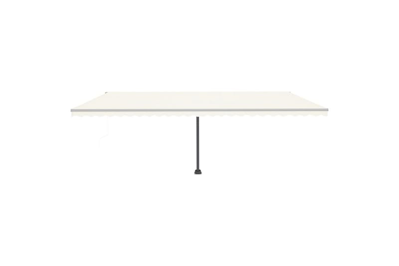 fritstående markise 600x300 cm automatisk betjening - Creme - Havemøbler - Solafskærmning - Markiser - Balkonmarkise