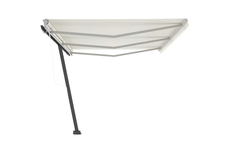 fritstående markise 600x300 cm automatisk betjening - Creme - Havemøbler - Solafskærmning - Markiser - Balkonmarkise