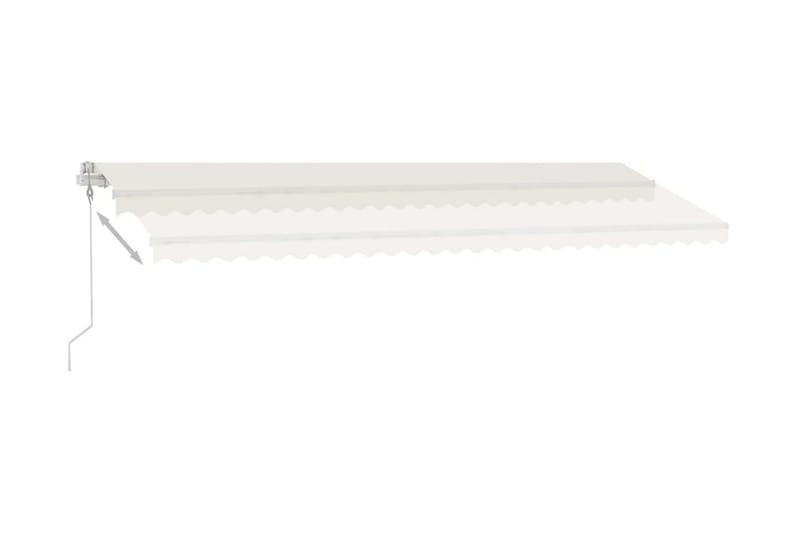 fritstående markise 600x300 cm automatisk betjening - Creme - Havemøbler - Solafskærmning - Markiser - Balkonmarkise