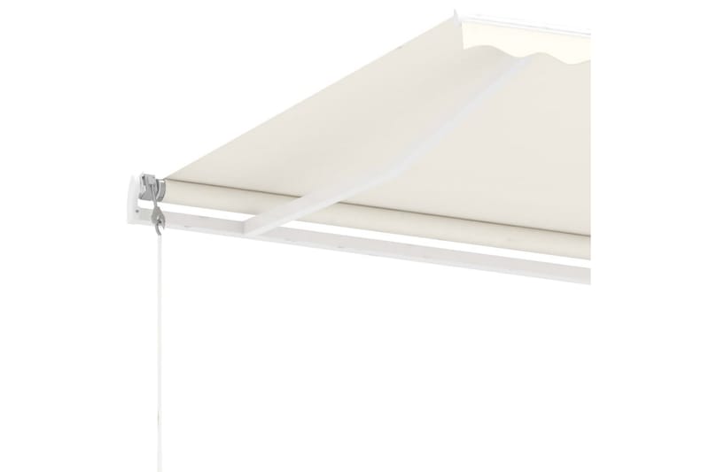 fritstående markise 600x300 cm automatisk betjening - Creme - Havemøbler - Solafskærmning - Markiser - Balkonmarkise