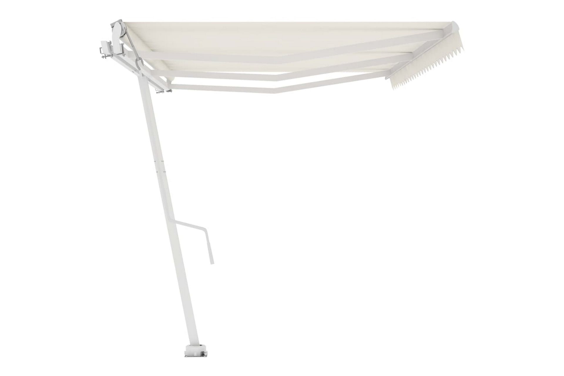 fritstående markise 600x350 cm automatisk betjening - Creme - Havemøbler - Solafskærmning - Markiser - Balkonmarkise