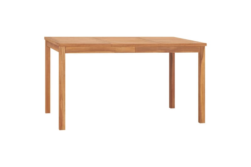 havebord 140x80x77 cm massivt teaktræ - Havemøbler - Solafskærmning - Markiser - Balkonmarkise