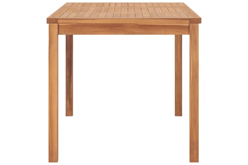 havebord 140x80x77 cm massivt teaktræ - Havemøbler - Solafskærmning - Markiser - Balkonmarkise