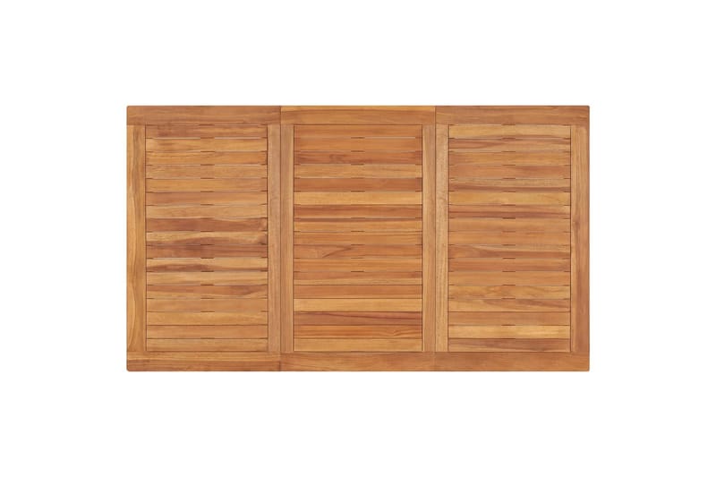 havebord 140x80x77 cm massivt teaktræ - Havemøbler - Solafskærmning - Markiser - Balkonmarkise