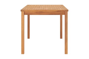 havebord 160x80x77 cm massivt teaktræ - Havemøbler - Solafskærmning - Markiser - Balkonmarkise