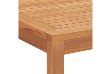 havebord 160x80x77 cm massivt teaktræ - Havemøbler - Solafskærmning - Markiser - Balkonmarkise