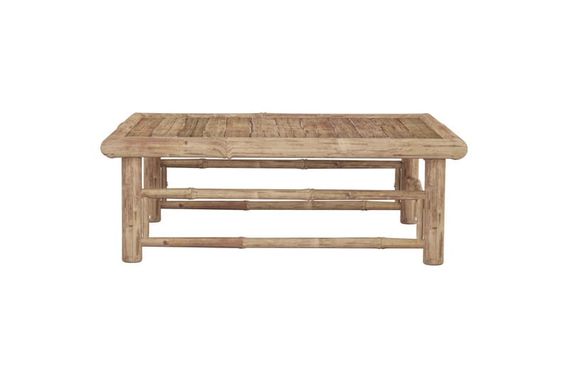 havebord 65x65x30 cm bambus - Brun - Havemøbler - Solafskærmning - Markiser - Balkonmarkise