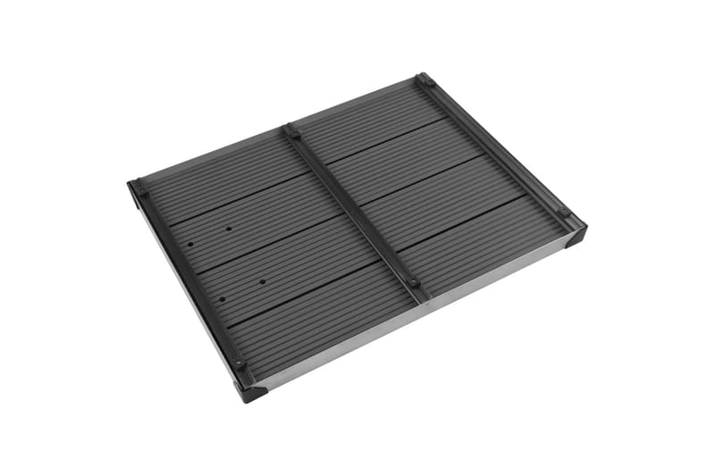 havebruser med grå bund 225 cm rustfrit stål - Havemøbler - Solafskærmning - Markiser - Balkonmarkise