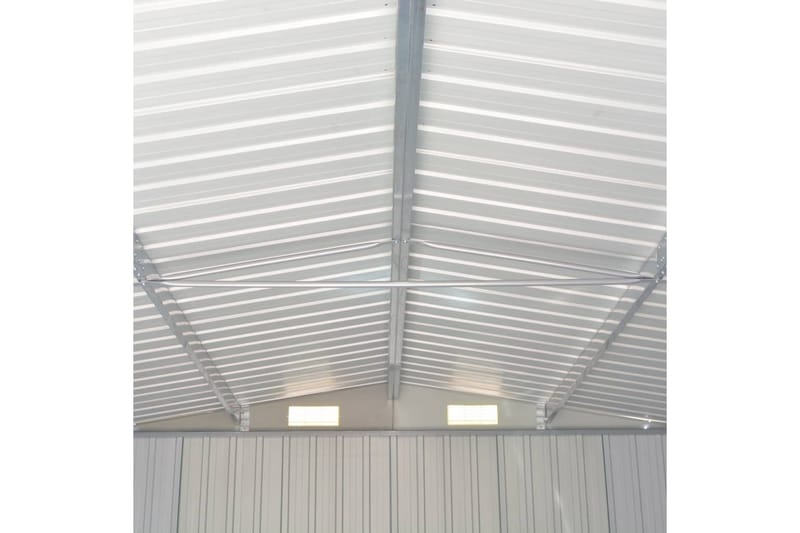 haveskur 257x997x178 cm galvaniseret stål antracitgrå - Antracit - Havemøbler - Solafskærmning - Markiser - Balkonmarkise