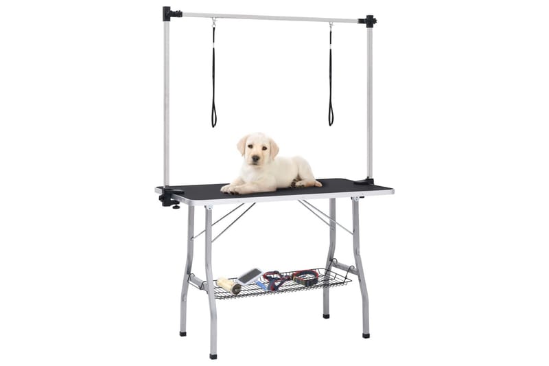 justerbart hundeplejebord med 2 løkker og kurv - Balkonmarkise - Markiser - Terrassemarkise