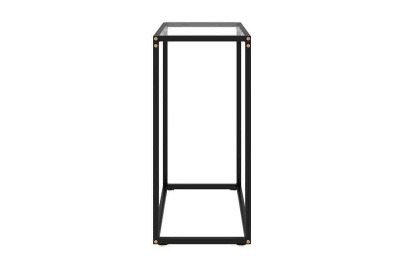 konsolbord 60x35x75 cm hærdet glas transparent - gennemsigtig - Balkonmarkise - Markiser - Terrassemarkise