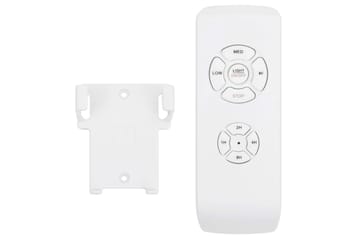 loftventilator med lampe og fjernbetjening 108 cm mørkebrun - Brun - Havemøbler - Solafskærmning - Markiser - Balkonmarkise