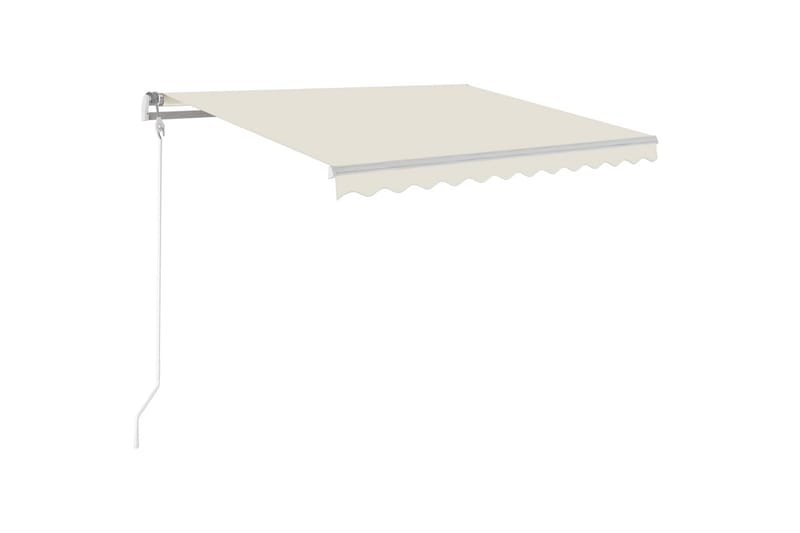 markise 300x250 cm automatisk betjening cremefarvet - Creme - Havemøbler - Solafskærmning - Markiser - Balkonmarkise