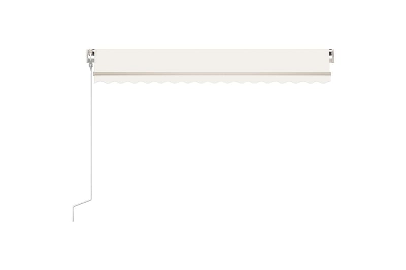 markise 450x350 cm automatisk betjening cremefarvet - Creme - Havemøbler - Solafskærmning - Markiser - Balkonmarkise