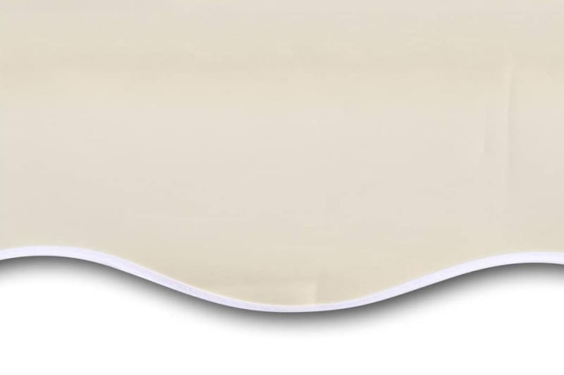markisedug 500x300 cm cremefarvet - Creme - Havemøbler - Solafskærmning - Markiser