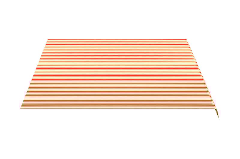 udskiftningsdug til markise 4,5x3,5 m gul og orange - Havemøbler - Solafskærmning - Markiser - Markisetilbehør - Markise håndsving & markisestof
