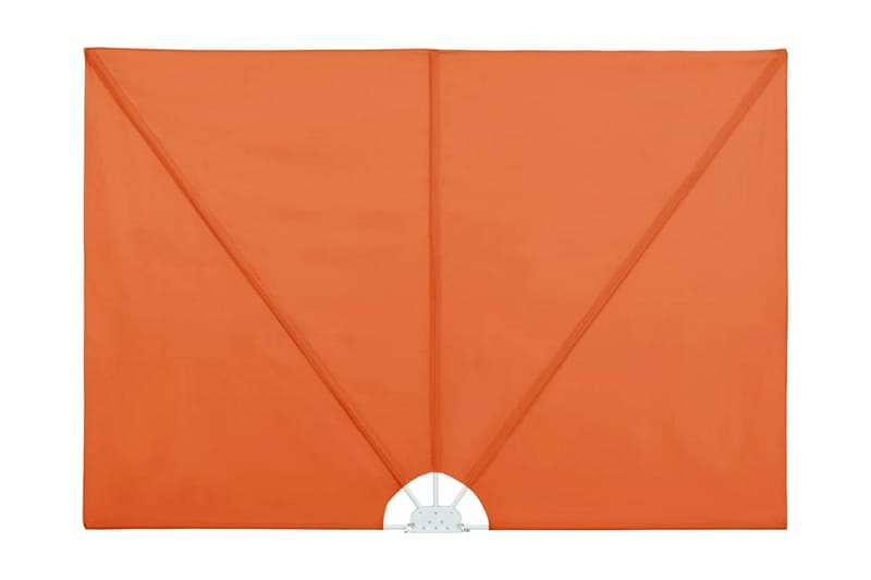 Sammenklappelig Sidemarkise Terracotta 240 X 160 Cm - Brun - Havemøbler - Solafskærmning - Markiser - Balkonmarkise