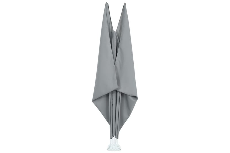 Sammenklappelig Sidemarkise Til Terrasse Grå 240 X 160 Cm - Grå - Havemøbler - Solafskærmning - Markiser - Balkonmarkise